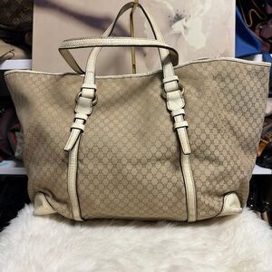 Celine Tan Monogram Tote Bag